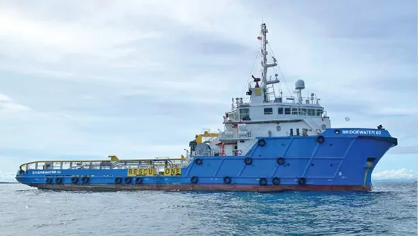 BRIDGEWATER 108 vessel