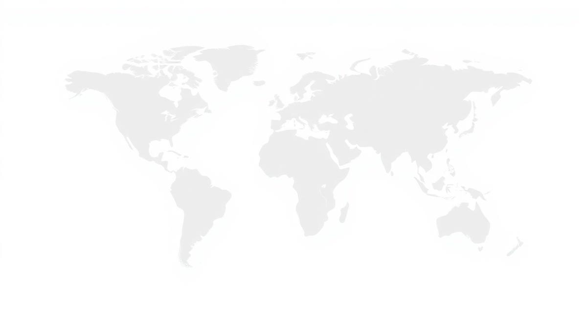 World map highlighting C.S. Offshore FZCO regions of operation
